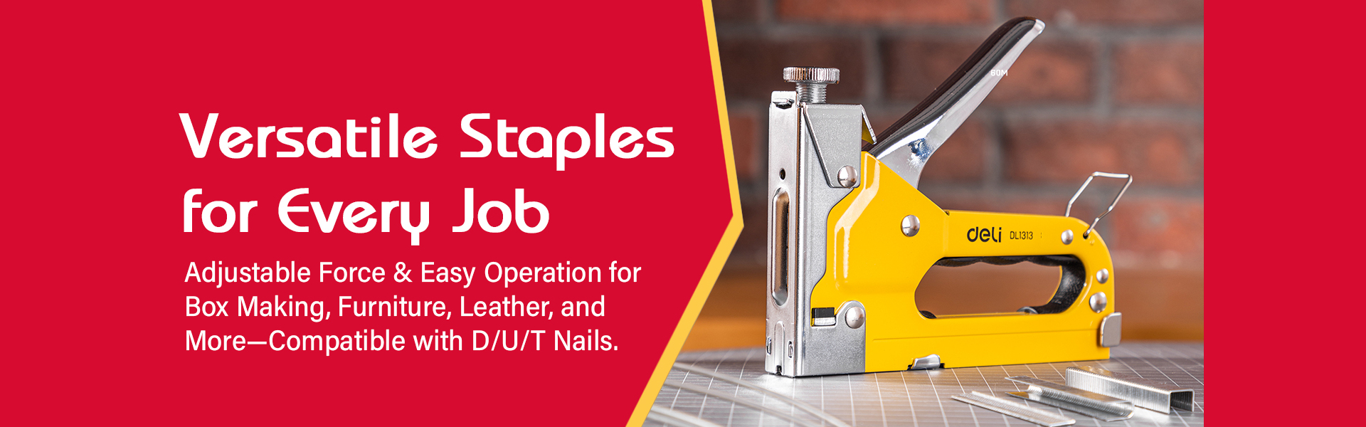 ΚΑΡΦΩΤΙΚΟ ΧΕΙΡΟΣ DELI DL1313 3 ΣΕ ΕΝΑ