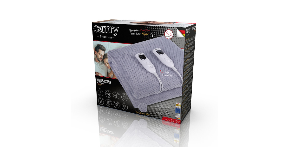 Ηλεκτρικό Επίστρωμα Διπλό με χρονοδιακόπτη ύπνου